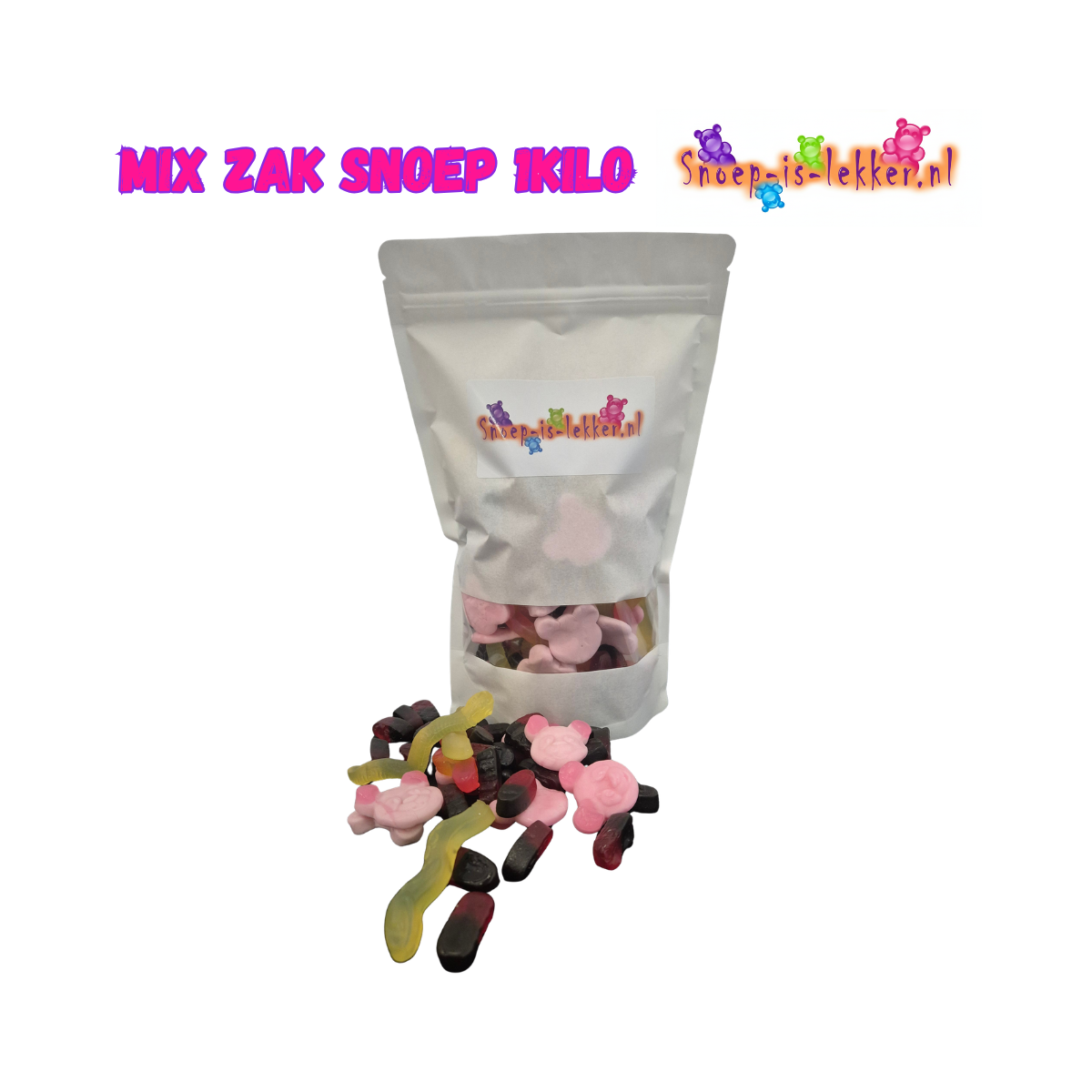 Mix zak snoep 1kilo
