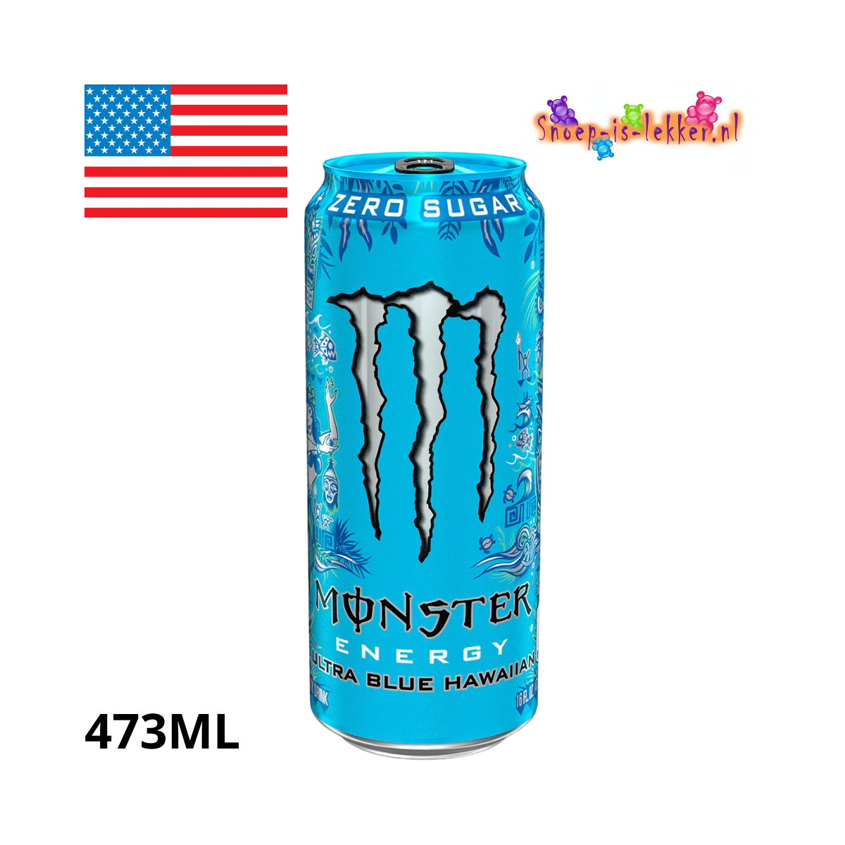 Monster Energy Ultra Blue Hawaiian 473ml