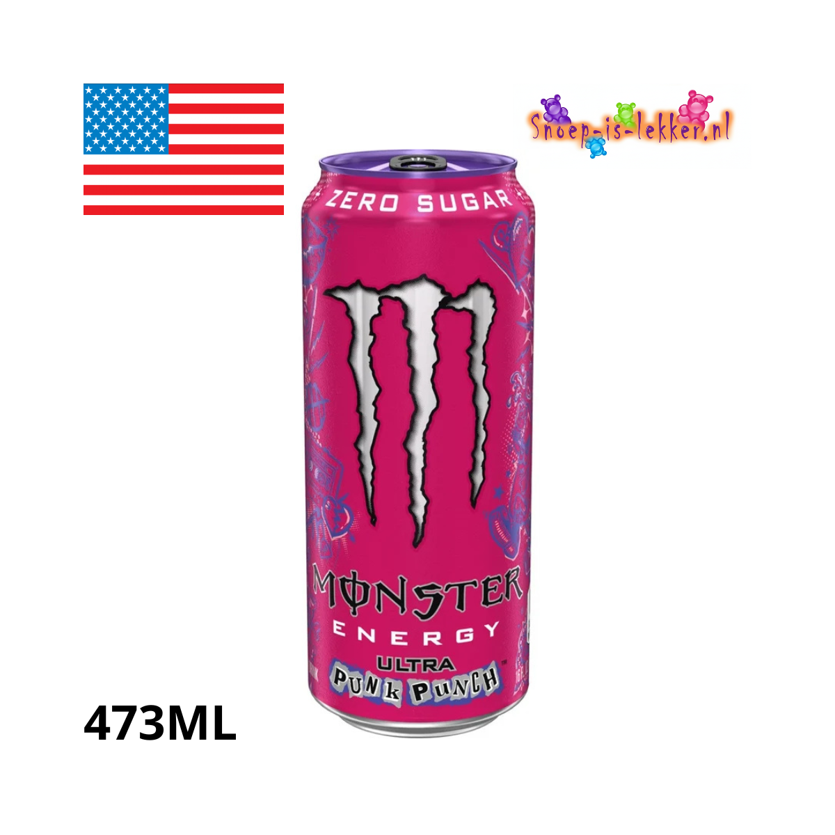 Monster Energy Ultra Punk Punch USA 473ml