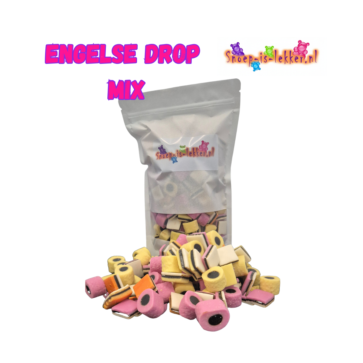 English Liquorice Allsorts Mix 1kg