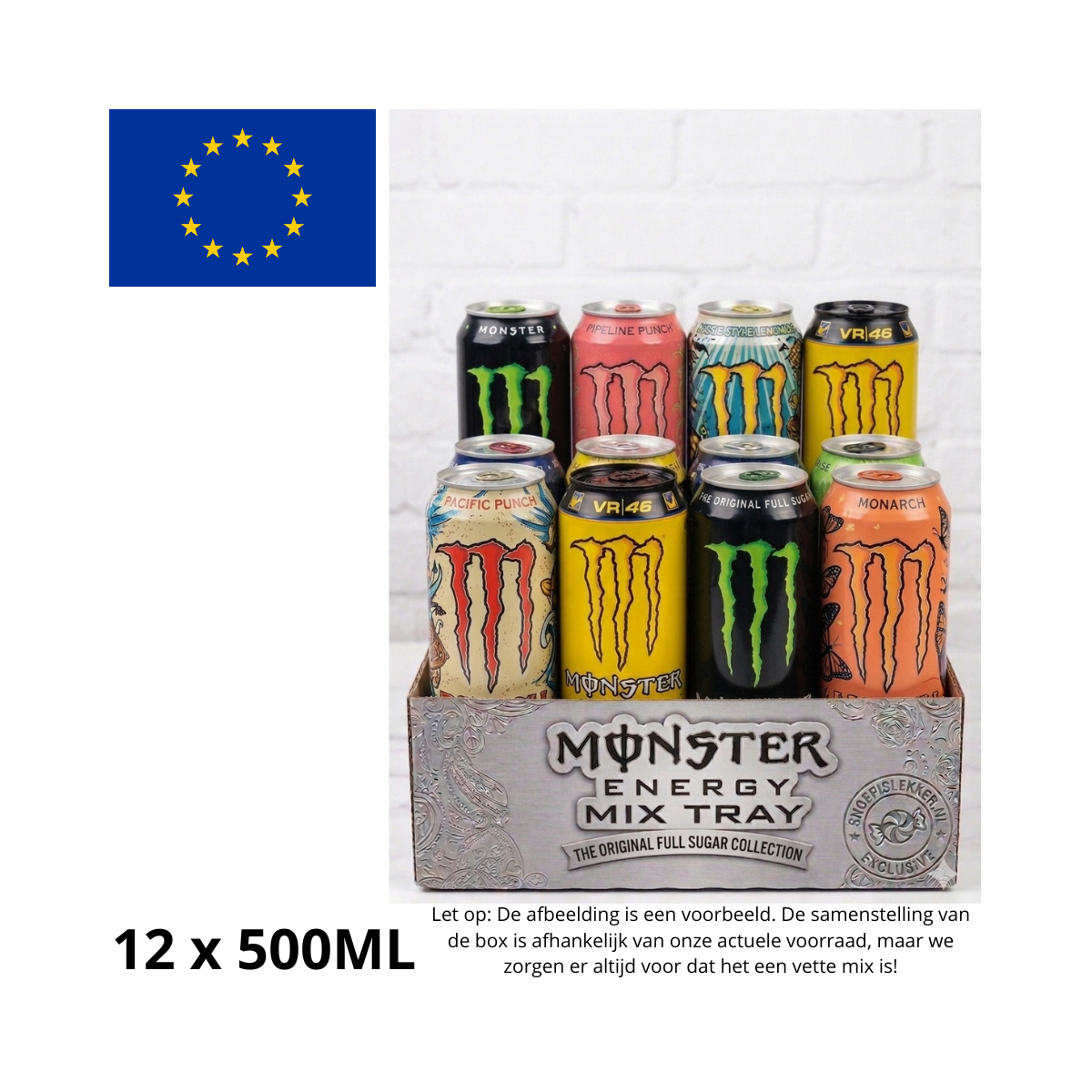 Monster Energy mix doos 12 blikken