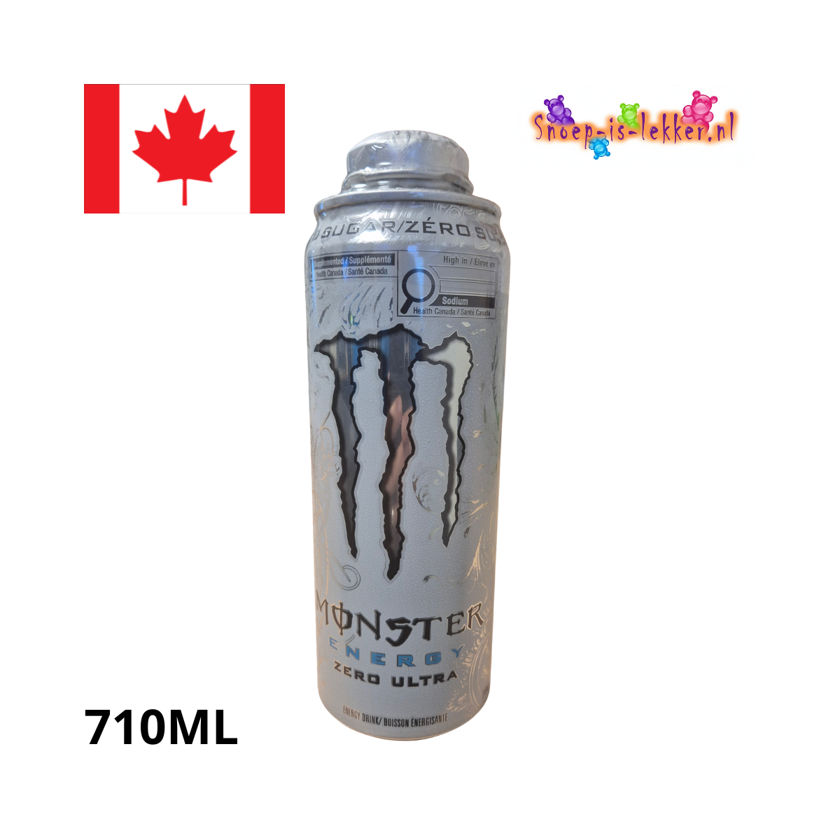 Monster Energy Ultra White (Canada/USA Import) 710 ML