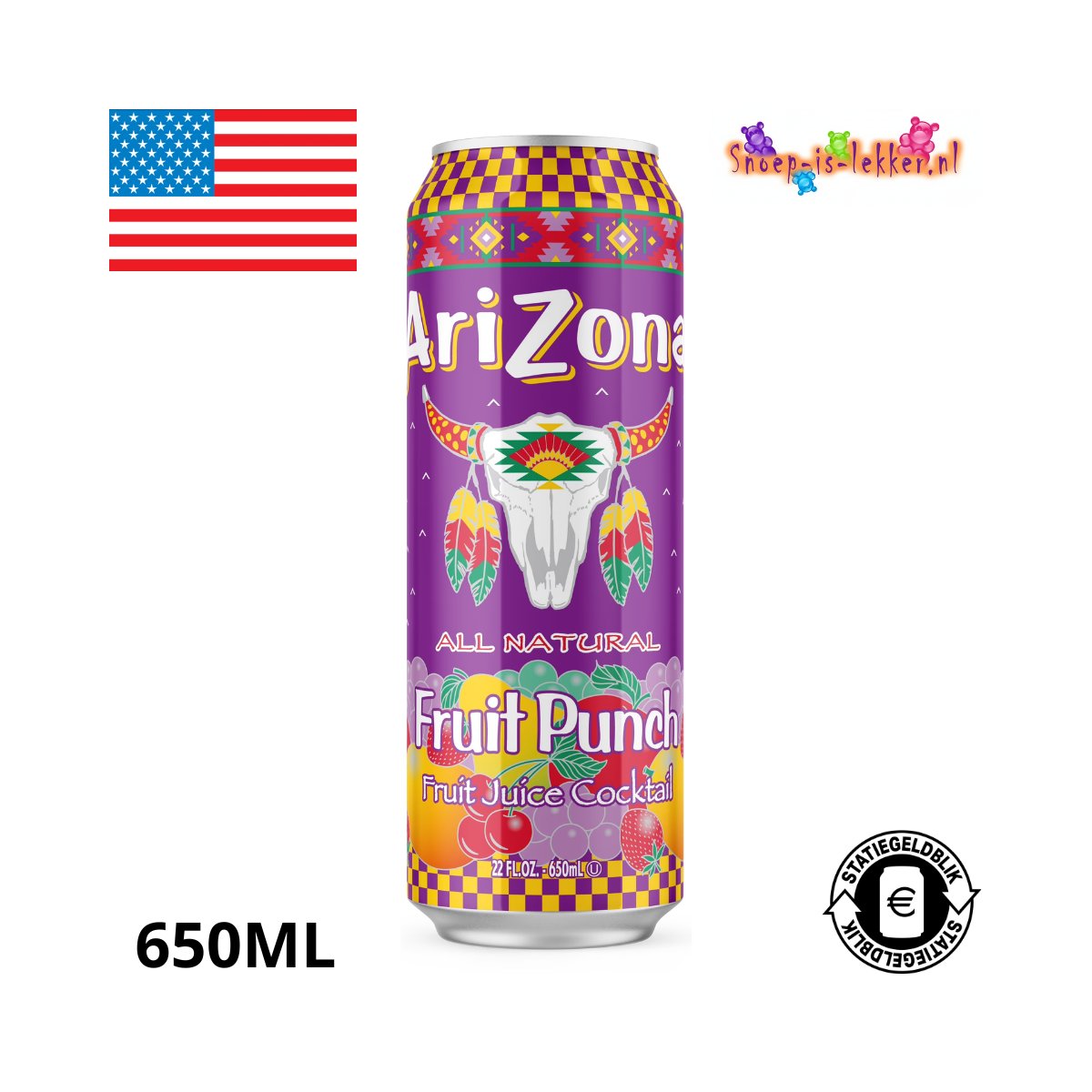 AriZona Fruit Punch USA (650ml)