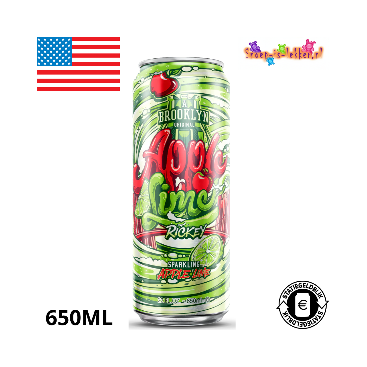 Arizona Apple Lime Rickey 650ml
