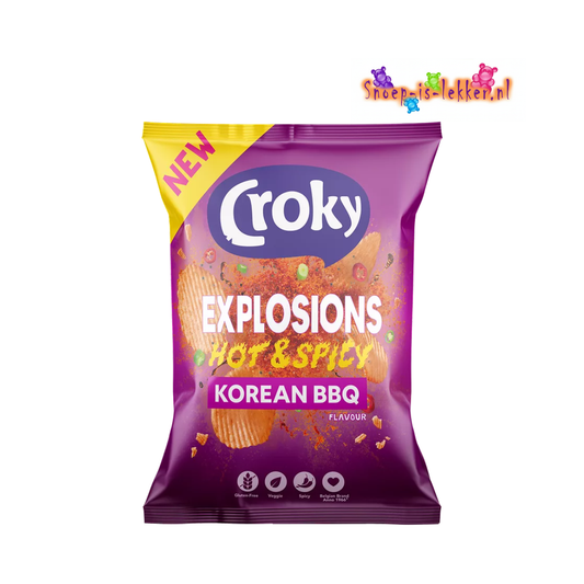 Croky Chips Explosions Hot & Spicy Korean BBQ 150g