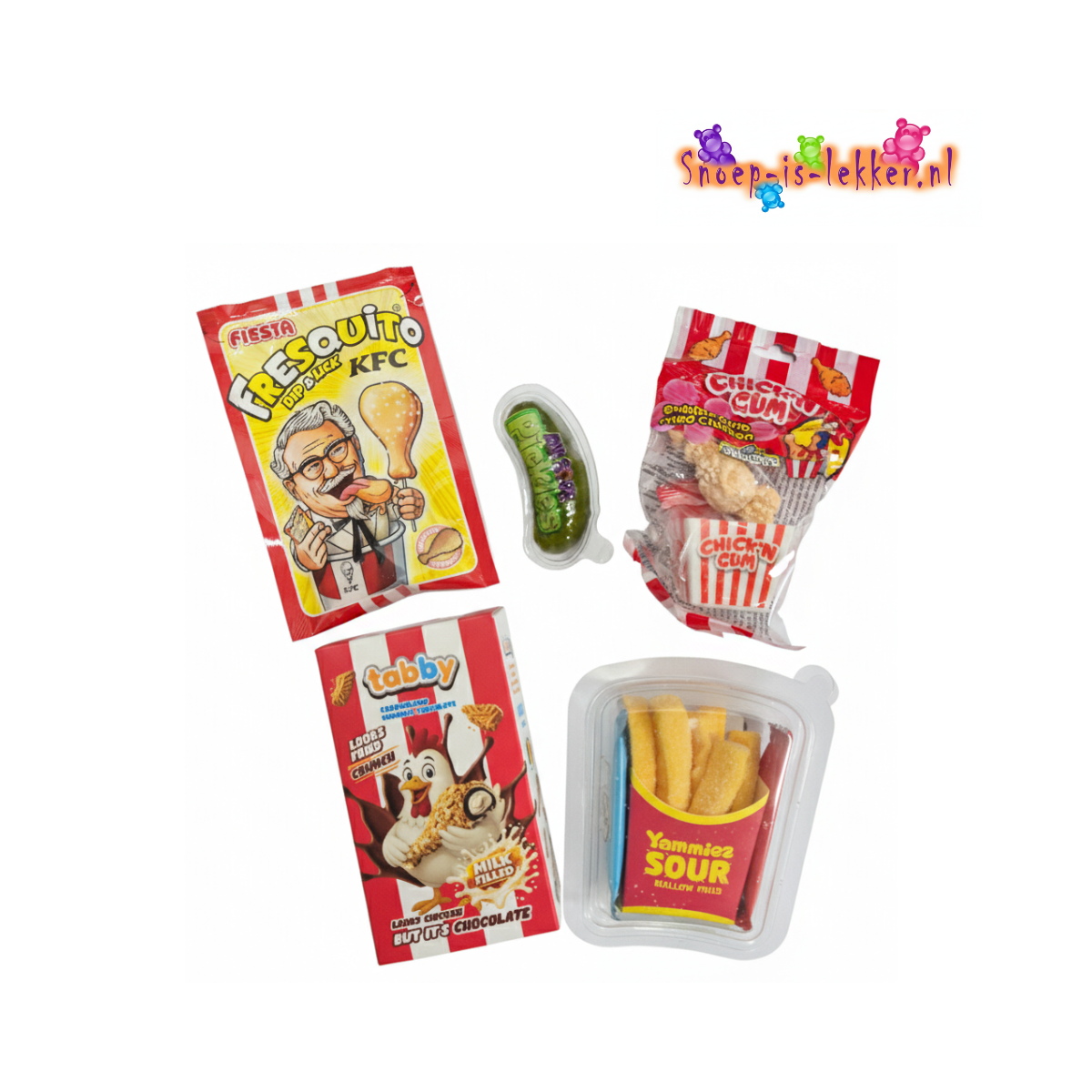 YOU'VE NEVER TASTED THIS BEFORE: THE CANDY MENU! 🍟🍗