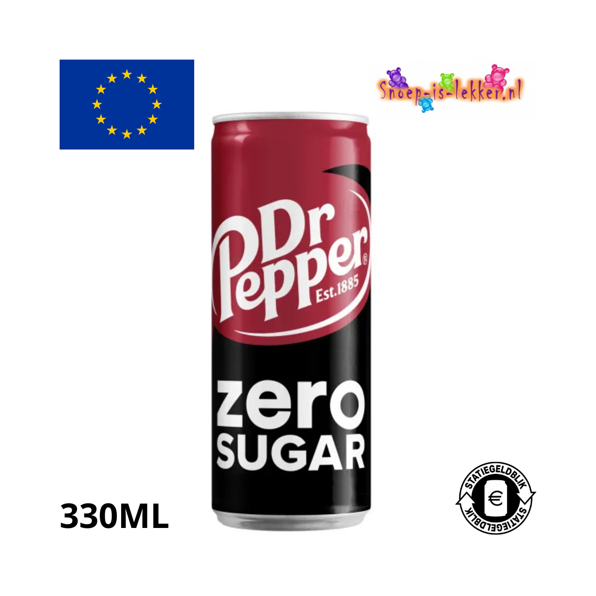 Dr. Pepper Zero Sugar 330ml