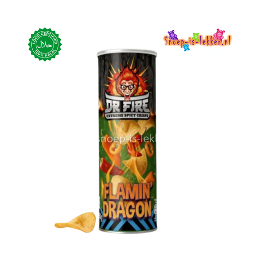 Dr. Fire Crisps Flamin Dragon 80 gr.