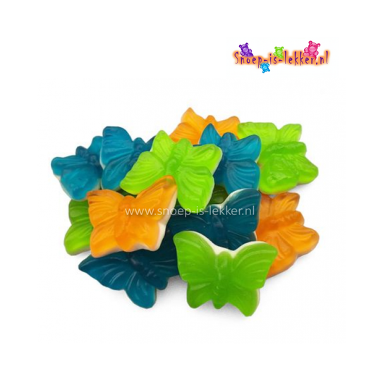 Colored butterflies