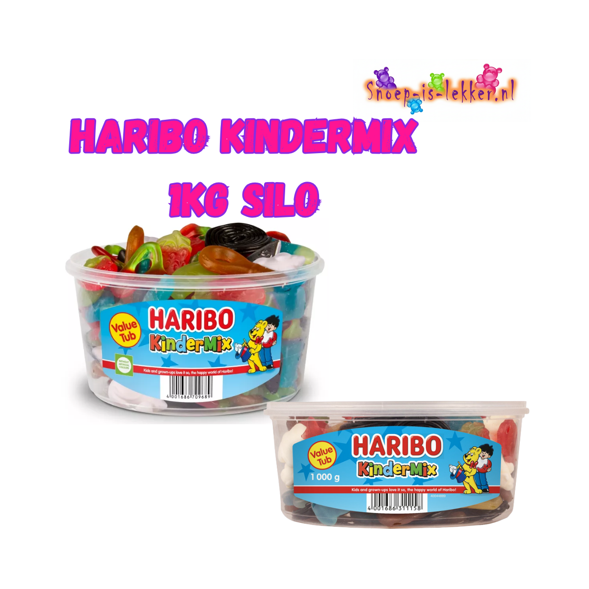 Haribo Kids Mix 1kg silo