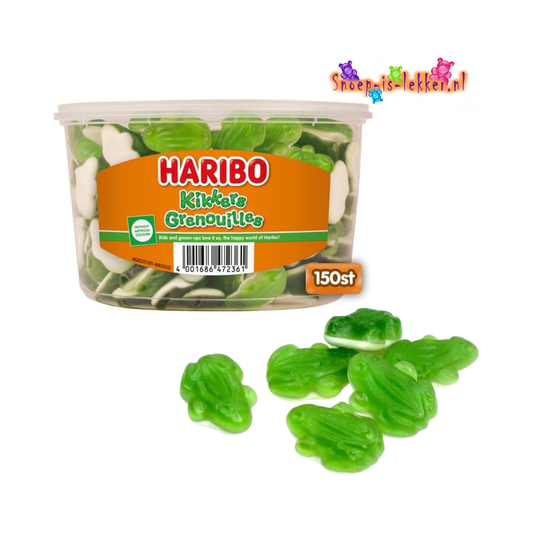 Haribo silo Kikkers 1050 gr.
