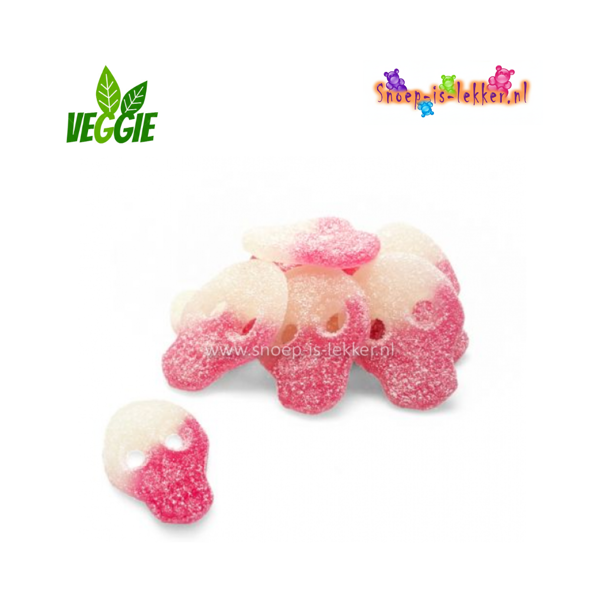 Veggie Zure Duo Skulls Dragonfruit