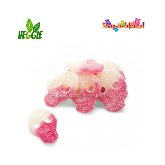 Veggie Sour Duo Skulls Dragonfruit