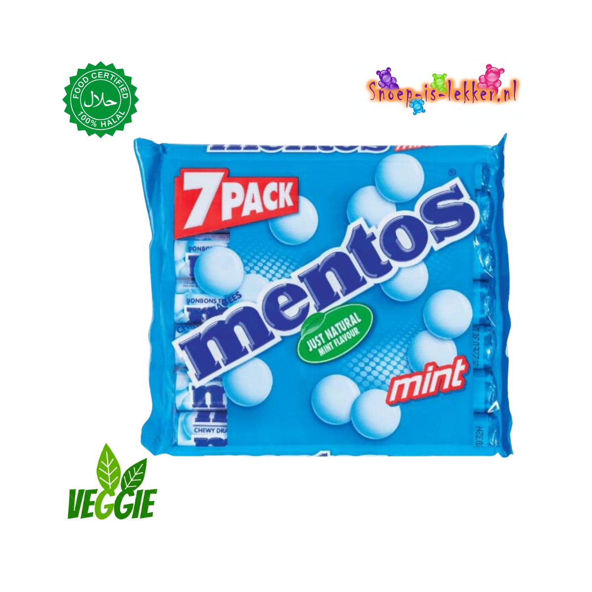 Mentos Mint 7-pack