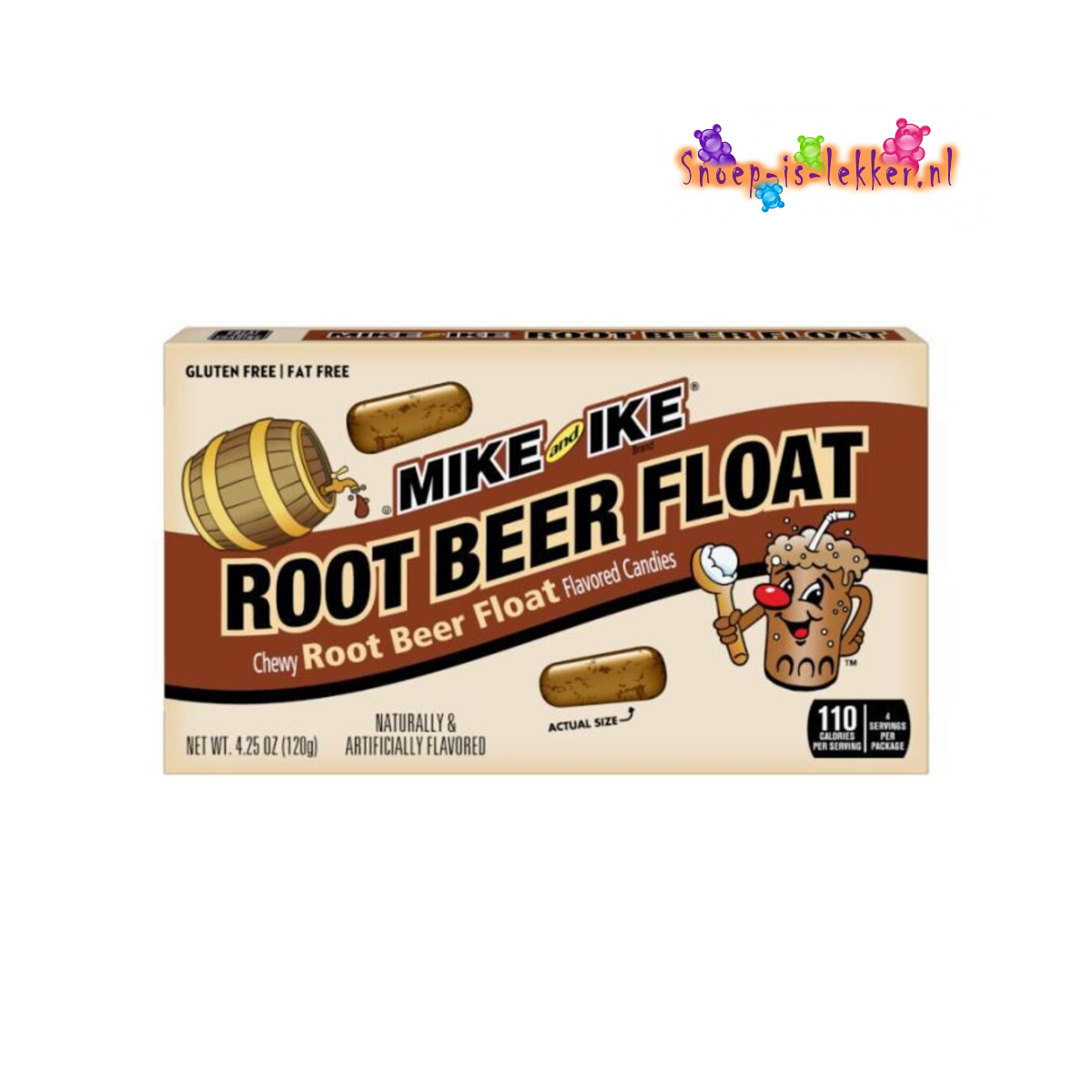 Mike and Ike Root Beer Float 120gr.