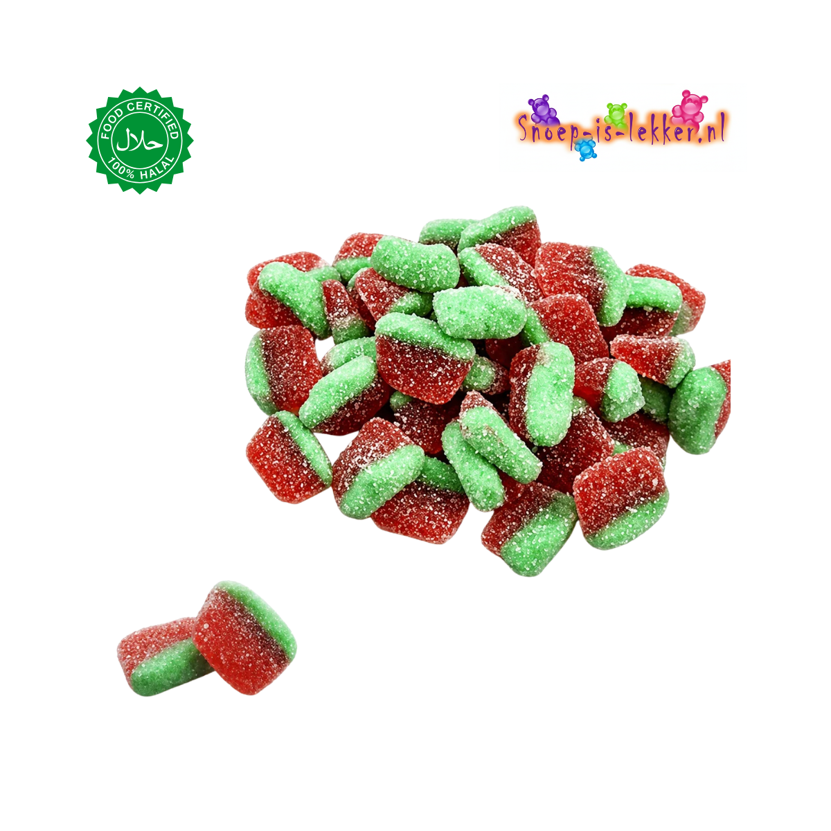 Mini Sour Watermelon Slices