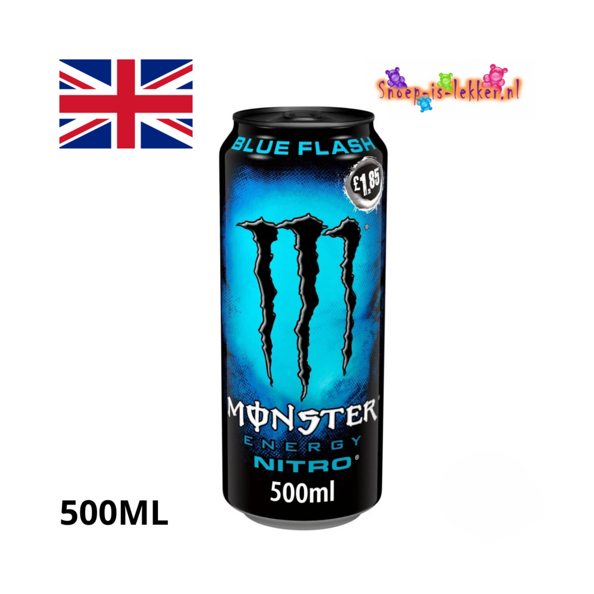 Monster Energy Nitro Blue Flash 500ml