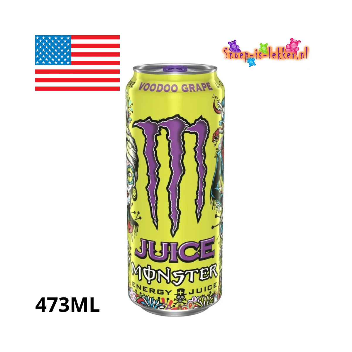 Monster Energy Monster Voodoo grape USA 473ml