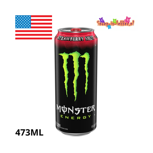 Monster Energy Strawberry Shot USA 473ml