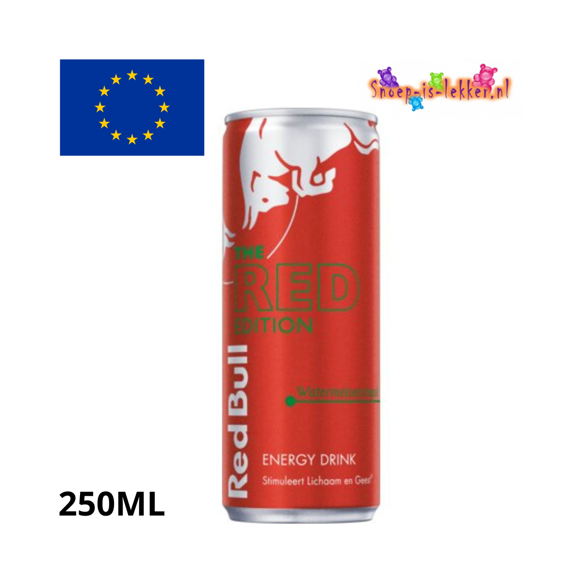 Red Bull Red Energy drink watermeloen. 250ml