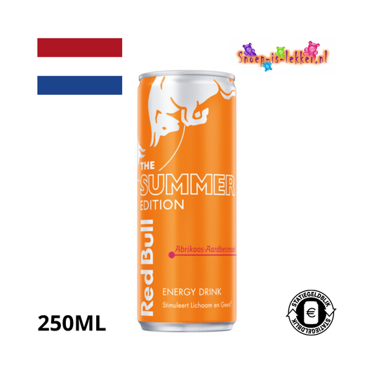 Red Bull Summer Abrikoos - Aardbei 250ml