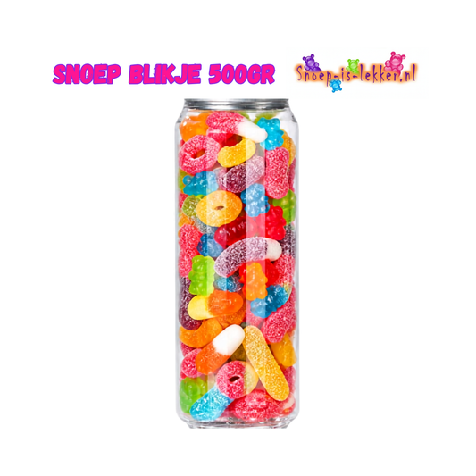 Snoep Blikje 500gr – Zelf Samenstellen