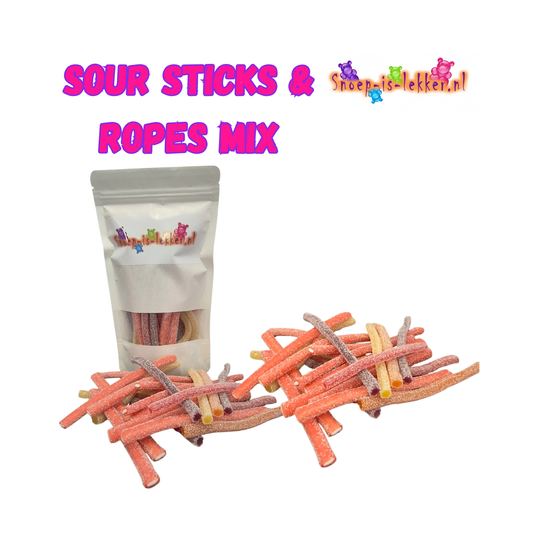 Sour Sticks & Ropes Mix