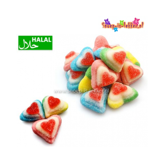 Sugared hearts 3D