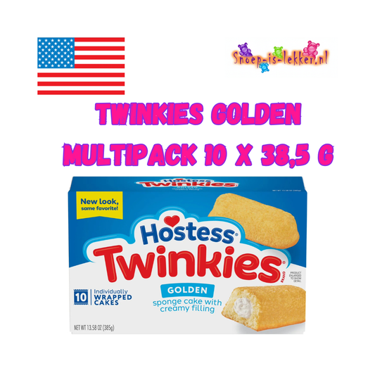Hostess Twinkies Golden Multipack (10 x 38.5g)
