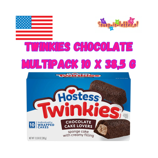 Hostess Twinkies Chocolate Multipack (10 x 38.5g)