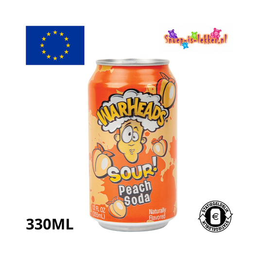 Warheads Sour Peach 330ml
