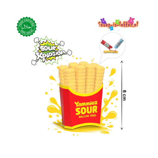 Yammiez Sour Mallow Fries 44g