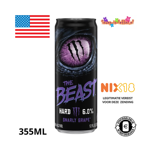 Monster The Beast Gnarly Grape 6% 355ml