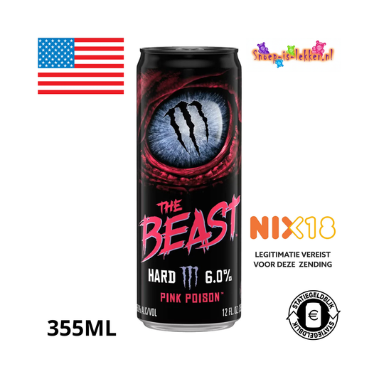 Monster The Beast Pink Poison 6% 355ml