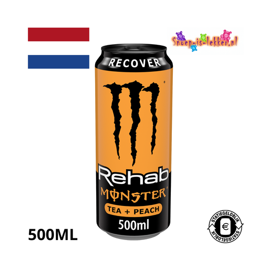 Monster Energy Rehab Tea + Peach 500ml